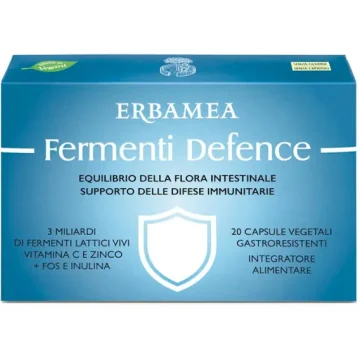 FERMENTI DEFENCE 20 Capsule vegetali gastroresistenti