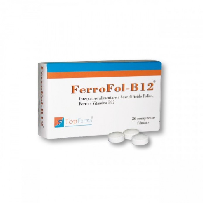 Ferrofol B12 60 compresse Integratore di ferro e vitamina B12