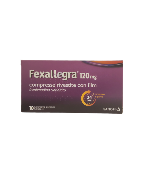 Fexallegra 120 mg 10 Compresse Rivestite con Film