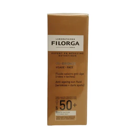 Filorga UV-BRONZE Viso Fluido Solare Anti-Et&agrave; SPF50+ 40 ml