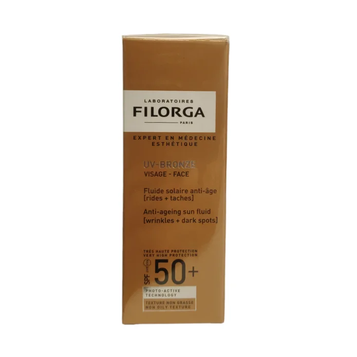 Filorga UV-BRONZE Viso Fluido Solare Anti-Et&agrave; SPF50+ 40 ml
