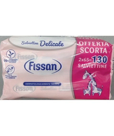 FISSAN SALVIETTINE DELICATE Bipacco 2x65