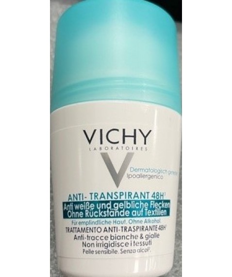 Vichy Deodorante Roll-On Trattamento Anti-Traspirante 48 h  50 ml