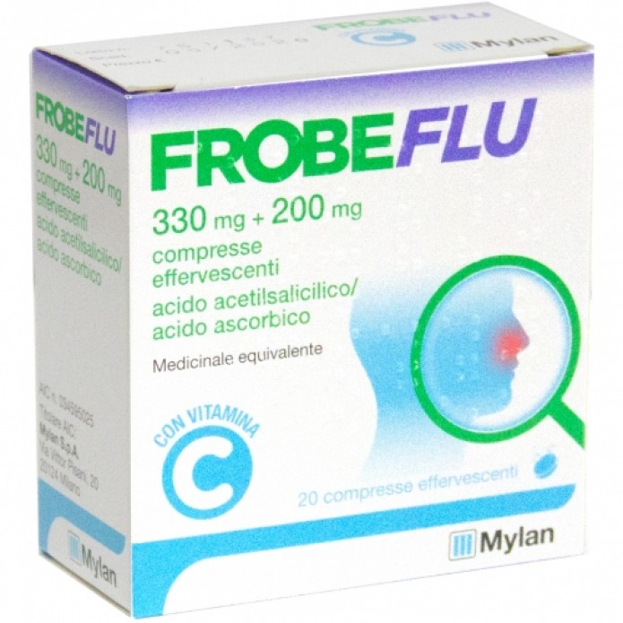 Froben Flu 20 Compresse Effervescenti 330MG+200MG