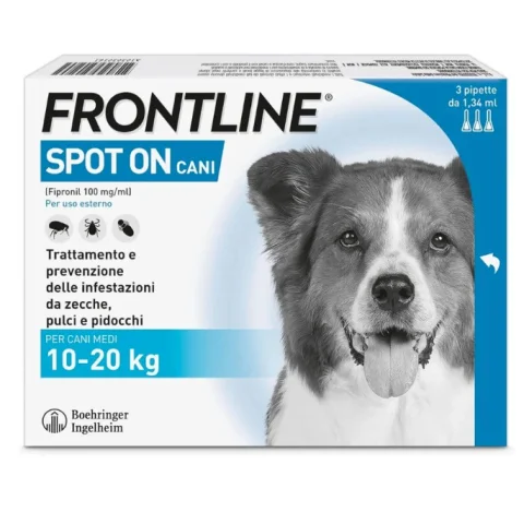 Frontline Spot-On Cani 10-20kg 3 Pipette