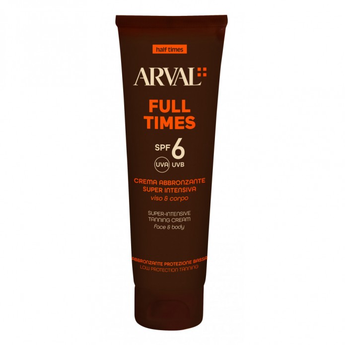 ARVAL Full Times SPF6 crema abbronzante super intensiva viso e corpo 150ml