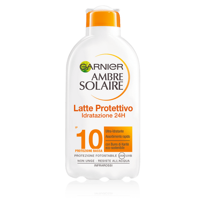 GARNIER AMBRE SOLAIRE LATTE SPF10 200 ML