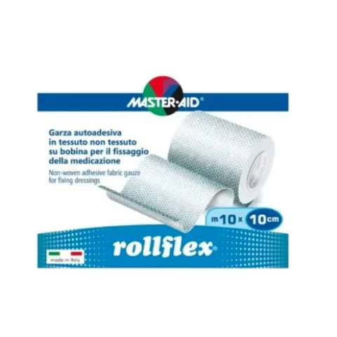 MASTER•AID GARZA AUTOADESIVA 10CM X 10MT MASTER•AID GARZA AUTOADESIVA 10CM X 10MT