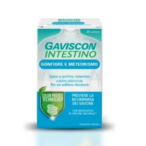 Gaviscon Intestino Gonfiore e Meteorismo 30 capsule