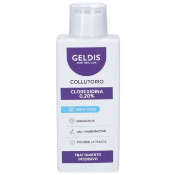 Geldis Collutorio Clorexidina 0,20% Menta dolce Geldis Collutorio Clorexidina 0,20% Menta dolce