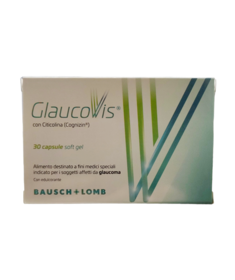 Glaucovis 30 Capsule Softgel - Alimento per pazienti affetti da glaucoma 