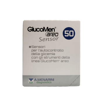 GlucoMen Aero Sensor Strisce per il Controllo della Glicemia 50 Pezzi