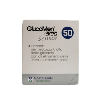 GlucoMen Aero Sensor Strisce per il Controllo della Glicemia 50 Pezzi