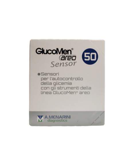 GlucoMen Aero Sensor Strisce per il Controllo della Glicemia 50 Pezzi