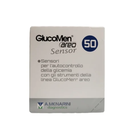 GlucoMen Aero Sensor Strisce per il Controllo della Glicemia 50 Pezzi GlucoMen Aero Sensor Strisce per il Controllo della Glicemia 50 Pezzi
