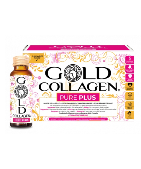 GOLD Collagen Pure Plus 10 flaconcini