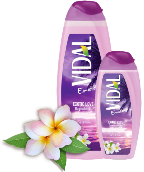 Vidal Bagnodoccia Exotic Love Fiori Di Tiaré 500ml