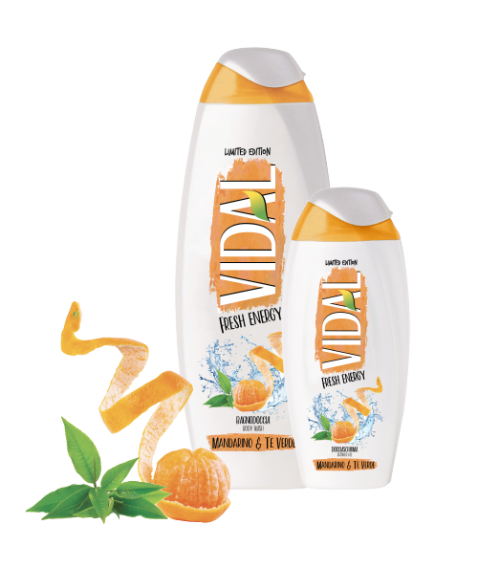 Vidal Bagnodoccia Fresh Energy Mandarino & Tè Verde 250ml