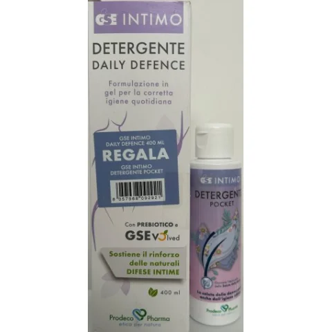 GSE INTIMO DET DAILY DEFENCE+ Detergente Defence Pocket in omaggio 400+100ml