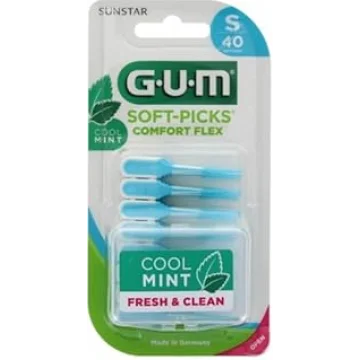 GUM SOFT PICK SCOVOLINI COOL MINT MISURA S 40 pezzi