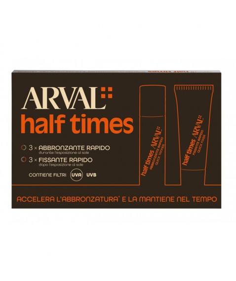 ARVAL SUN HALF TIMES 3FL+3TB abbronzante rapido & fissante rapido 10 ML