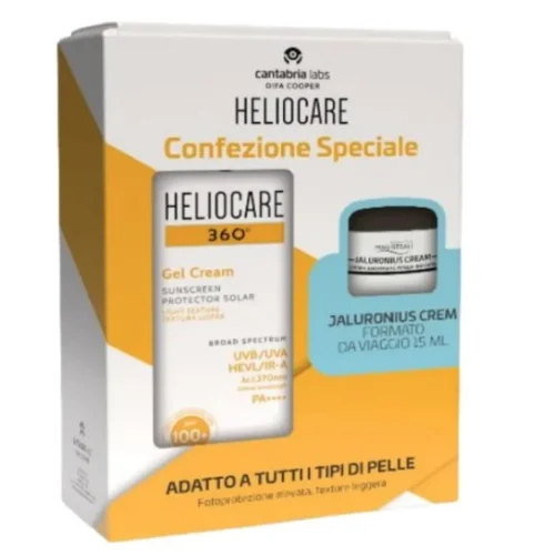 HELIOCARE 360&deg; Gel Crema Solare 100 + Jaluronius Cream
