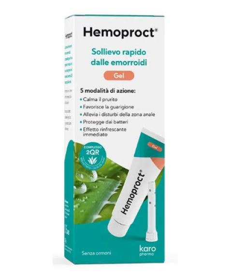 Hemoproct Gel contro emorroidi 37 grammi