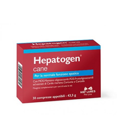 Hepatogen Cane 30 Compresse - Per la normale funzione epatica