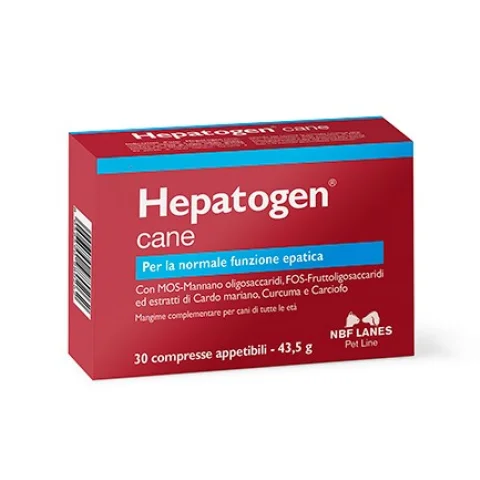 Hepatogen Cane 30 Compresse - Per la normale funzione epatica