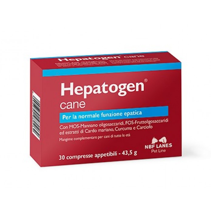 Hepatogen Cane 30 Compresse - Per la normale funzione epatica