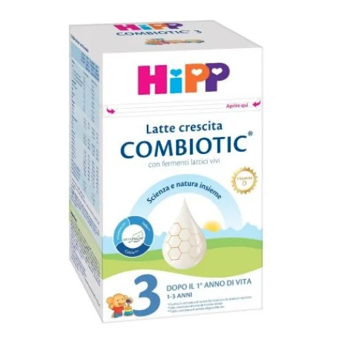 HIPP COMBIOTIC 3 Latte Crescita 1-3 anni Polvere 600grammi
