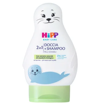 Hipp Baby Care Doccia+Shampoo per pelli sensibili Foca 200ml