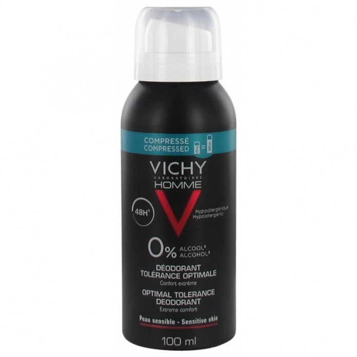 Vichy Homme Compressed Deo Sensitive 100 ml