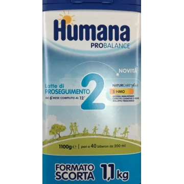 HUMANA 2 Latte di Proseguimento Dal 6&deg; mese al 12&deg; 5HMO 1,1kg