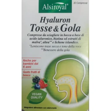 HYALURON TOSSE&GOLA 30 compresse
