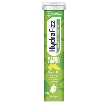 UPSA HYDRAFIZZ DETOX 16 compresse effervescenti UPSA HYDRAFIZZ DETOX 16 compresse effervescenti