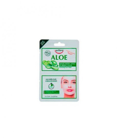 EQUILIBRA ALOE MASK M/DOSE 2X7,5 M