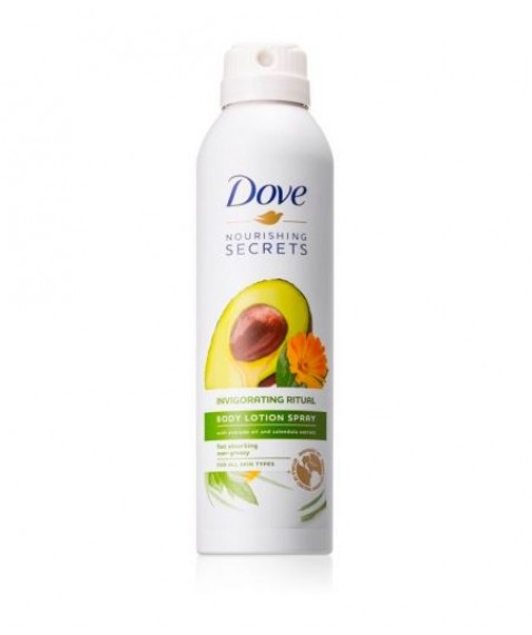 DOVE BODY LOTION SPRAY AVOCADO 190