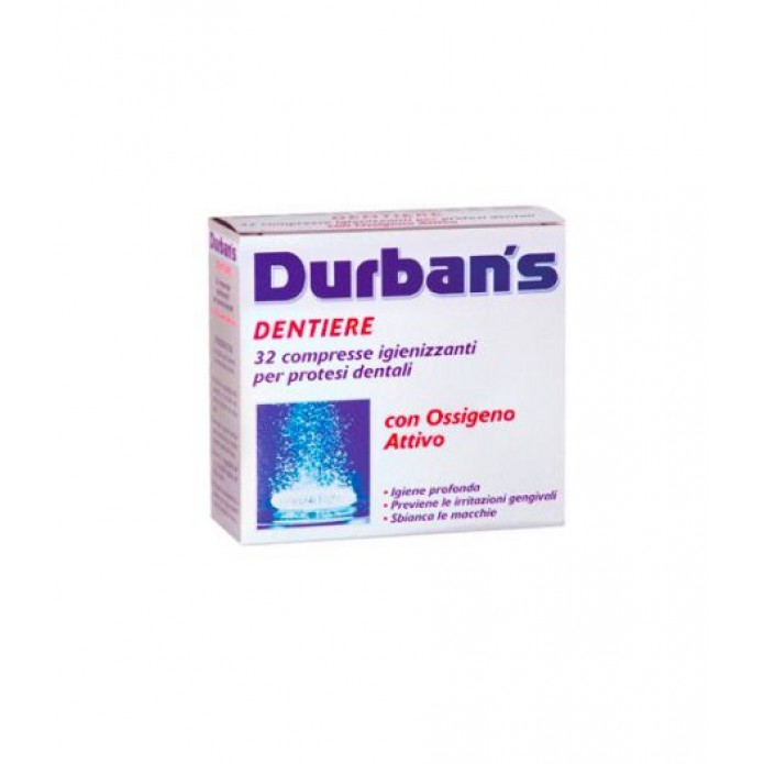 DURBANS COMPRESSE IGIENIZX DENT 32