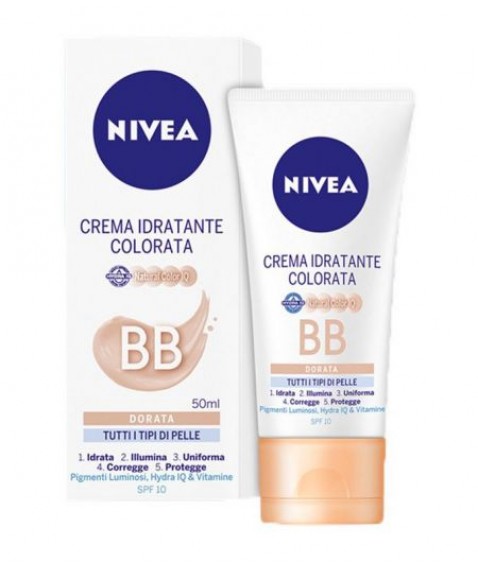 NIVEA C/IDRAT COLORATA DORATO 50 M