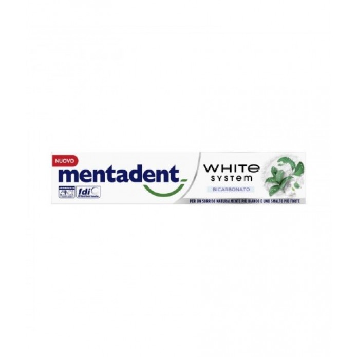 MENTADENT DENT W/SYSTEM BICARB 75M