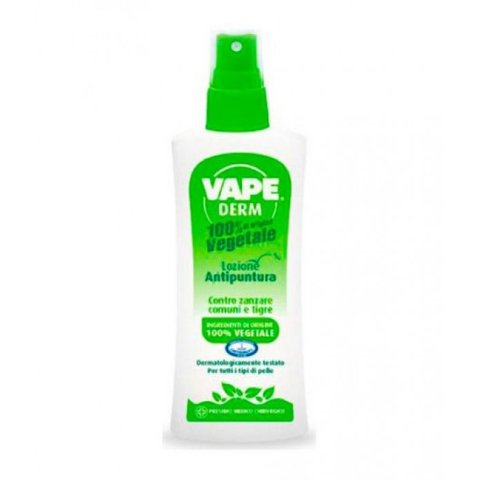 VAPE  DERM 100% VEG LOZ 100ML