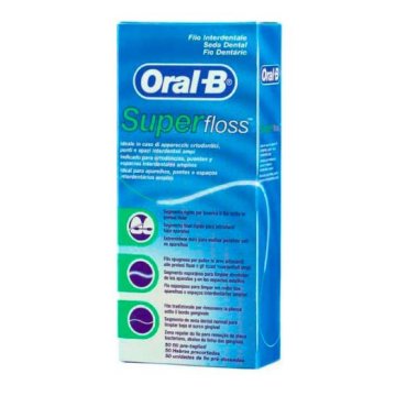 ORAL B SUPERFLOSS 50 FILI