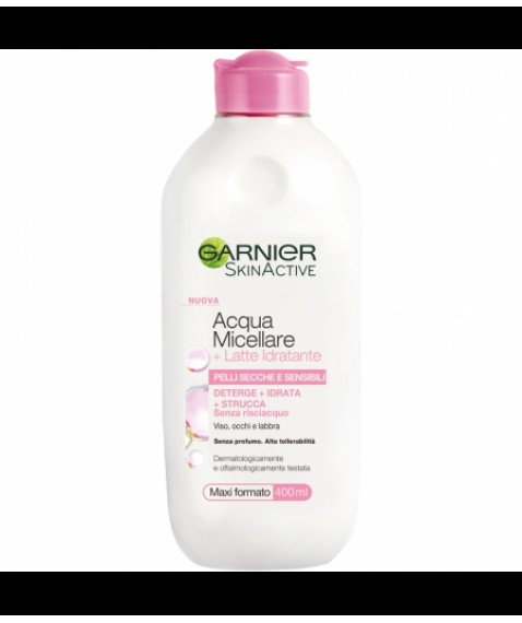 GARNIER A/MICELLARE+LATTE 400 ML