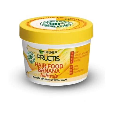 FRUCTIS HAIR FOOD MASCHERA CAPELLI BANANA 390M