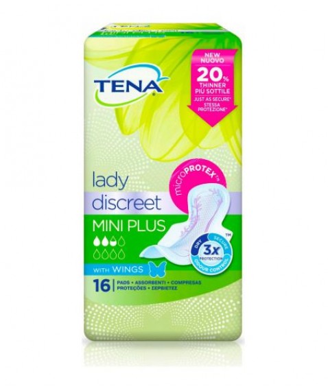 TENA LADY DISCREET MINI PLUS W