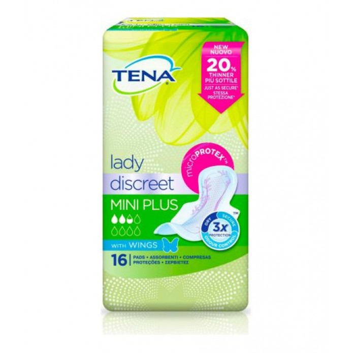 TENA LADY DISCREET MINI PLUS W