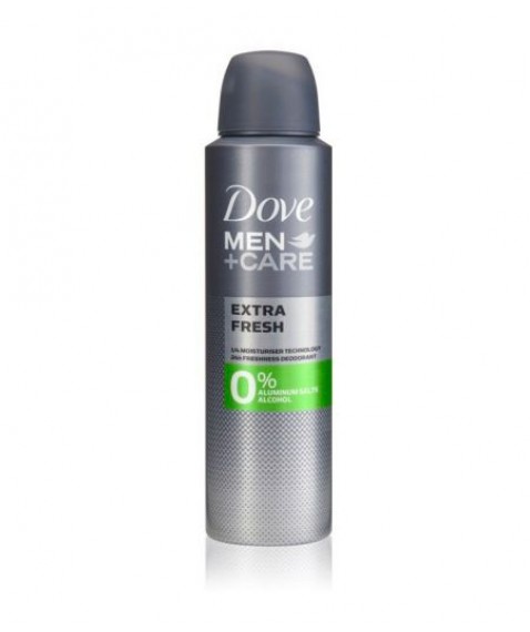 DOVE DEO 0% SPRAY MEN EX/FRESH 150