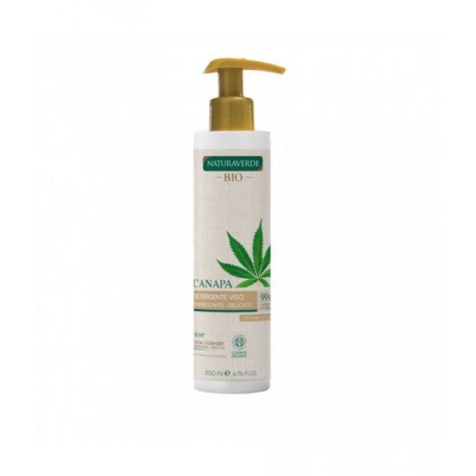 N/VERDE GEL DETERG VISO CANAPA 200