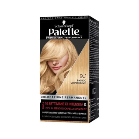 PALETTE NEW 9-1 BIONDO CHIARISSIMO PALETTE NEW 9-1 BIONDO CHIARISSIMO